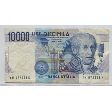 ITALIA 1984 BILLETTE DE 10.000 LIRAS MARCO POLO